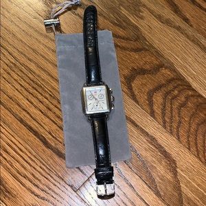 Michele silver watch
